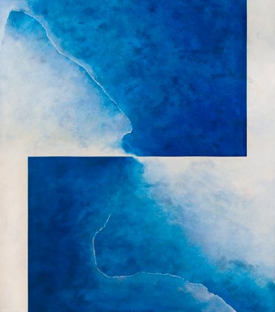 Damascene Moment: Blue and White by Mathew Clum
